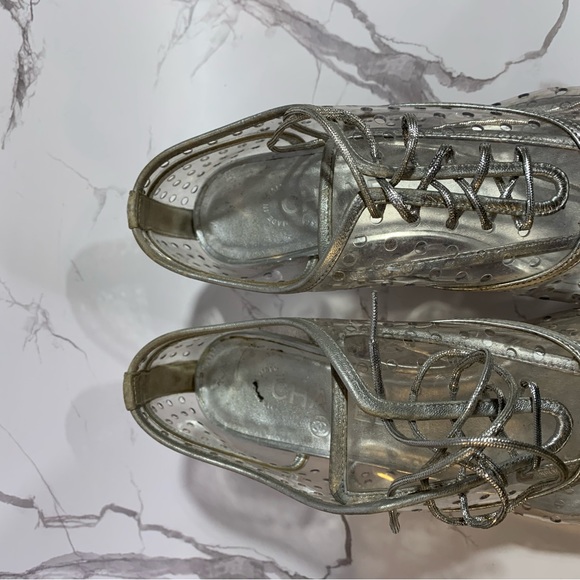 Chanel Clear Derby Shoes 37.5 - Picture 13 of 14